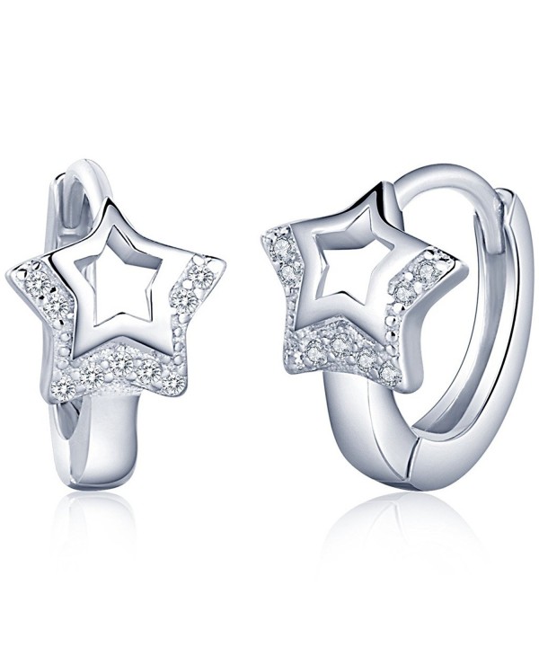 Infinite Earrings Sterling Zirconia Cartilage