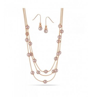 CHAMPAGNE LAYERED NECKLACES HNN E084RG