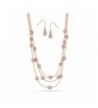 CHAMPAGNE LAYERED NECKLACES HNN E084RG