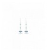 3 00 4 00 Aquamarine Earrings Sterling Silver