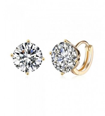 Plated Cubic Zirconia Diamond Earrings