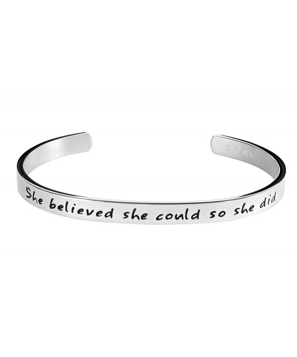 believe Inspirational Bracelet Bangle standard