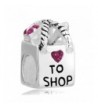 LovelyCharms Sterling Shopping Crystal Bracelets