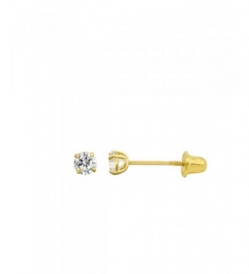 Yellow Zirconia Double Basket Earrings