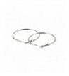 Fashion Large 2 inch Earring SILVER