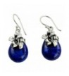 NOVICA Lazuli Sterling Silver Earrings