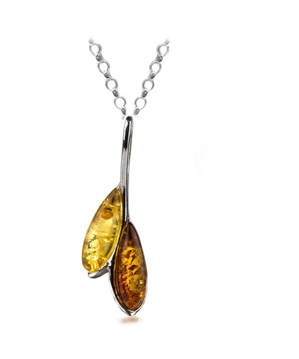 Amber Sterling Silver Dreams Pendant Necklace Chain 16 18 30 Inches ...