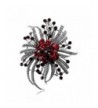 Brooch DoubleAccent Austrian Crystal Pendant