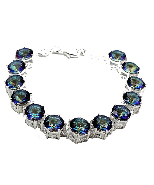 HERMOSA Christmas Mystic Silver Bracelet