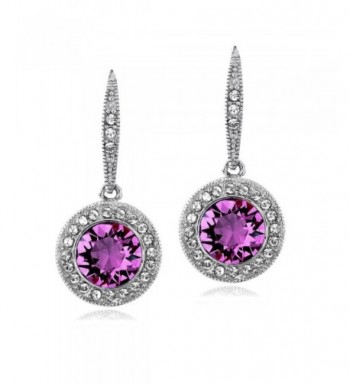 Bria Lou Leverback Earrings Swarovski