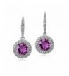 Bria Lou Leverback Earrings Swarovski